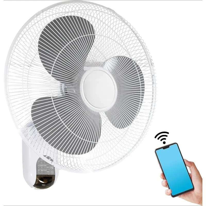 Oscillating Wall Mount Fan With Adjustable Tilt, 16 Inch, 3 Speed, Metal Grille, 90 Degree Oscillation, Airflow 14.
Oscillating Wall Mount Fan With Adjustable Tilt, 16 Inch, 3 Speed, Metal Grille, 90 Degree Oscillation, Airflow 14.