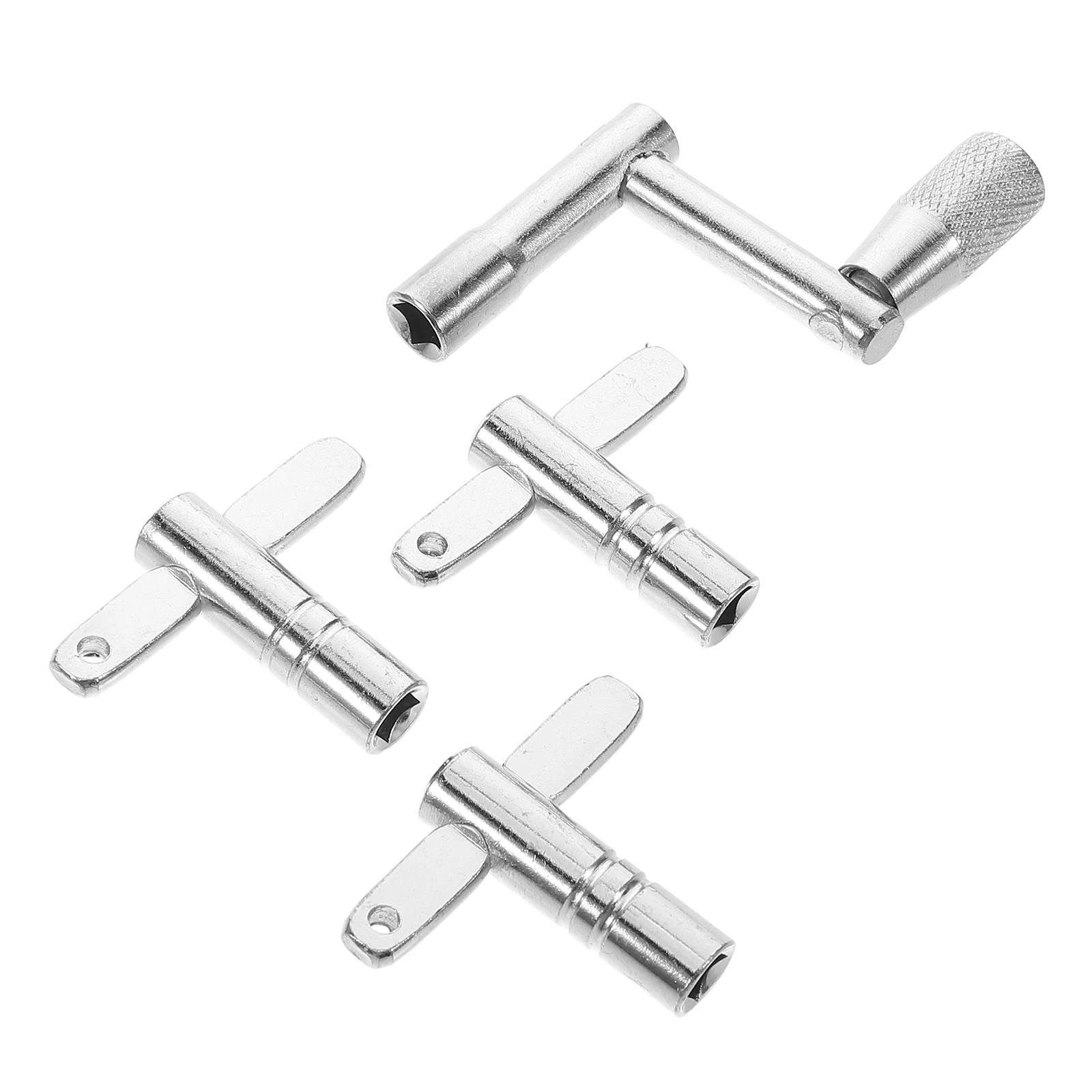 3 T Shaped 1 Z Shaped Drum Keys Adjustable Wrenches Square Hole Drum Keychain Percussion Hardware Accessories Tuner Equipment
3 T Shaped 1 Z Shaped Drum Keys Adjustable Wrenches Square Hole Drum Keychain Percussion Hardware Accessories Tuner Equipment
