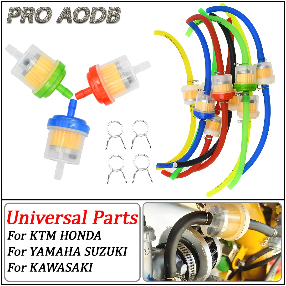8mm Motorcycle Plastic Fuel Filter Dirt Bike Hose Line Petrol Pipe Fuel Gas Oil Tube Universal For Honda Yamaha Kawasaki KTM
8mm Motorcycle Plastic Fuel Filter Dirt Bike Hose Line Petrol Pipe Fuel Gas Oil Tube Universal For Honda Yamaha Kawasaki KTM