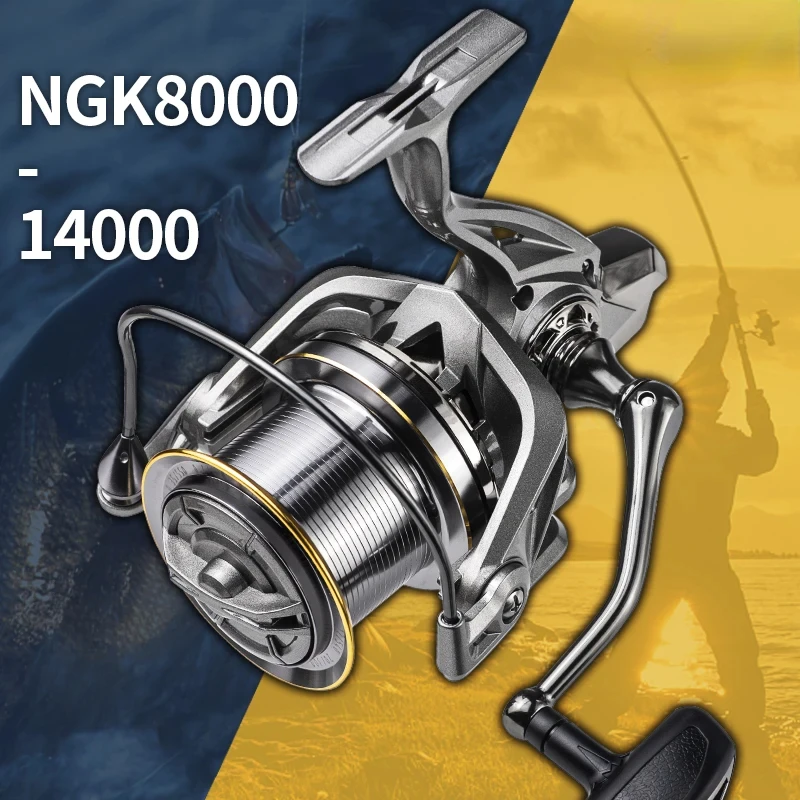 Fishing Reel 8000 9000 10000 12000 14000 Reel Drag 20KG Powerful Reel Saltwater Fresh Water Fishing Pesca bait caster handle
Fishing Reel 8000 9000 10000 12000 14000 Reel Drag 20KG Powerful Reel Saltwater Fresh Water Fishing Pesca bait caster handle