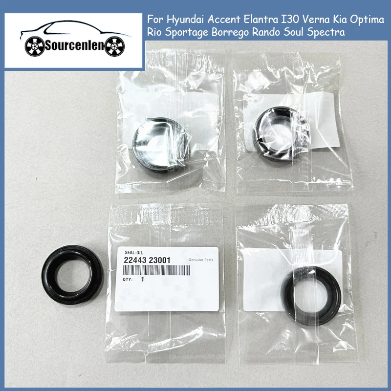 4PCS Set Oil Seal For Hyundai Accent Elantra I30 Verna Kia Optima Rio Sportage Borrego Rando Soul Spectra 2244323001 22443-23001
4PCS Set Oil Seal For Hyundai Accent Elantra I30 Verna Kia Optima Rio Sportage Borrego Rando Soul Spectra 2244323001 22443-23001