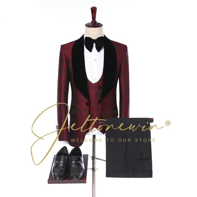 New Arrival 3 Pieces Mens Suit 2022 Slim Fit Groom Blazer Wedding Suits For Men Blazer Sets Costume Homme Man Suits For Groom
New Arrival 3 Pieces Mens Suit 2022 Slim Fit Groom Blazer Wedding Suits For Men Blazer Sets Costume Homme Man Suits For Groom