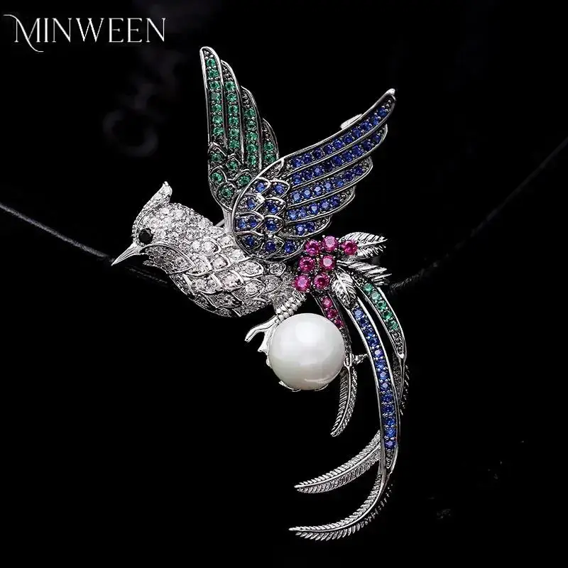 National Style Retro Brooch Fashion Pearl Brooch Animal Accessories Phoenix Bird Brooch
National Style Retro Brooch Fashion Pearl Brooch Animal Accessories Phoenix Bird Brooch