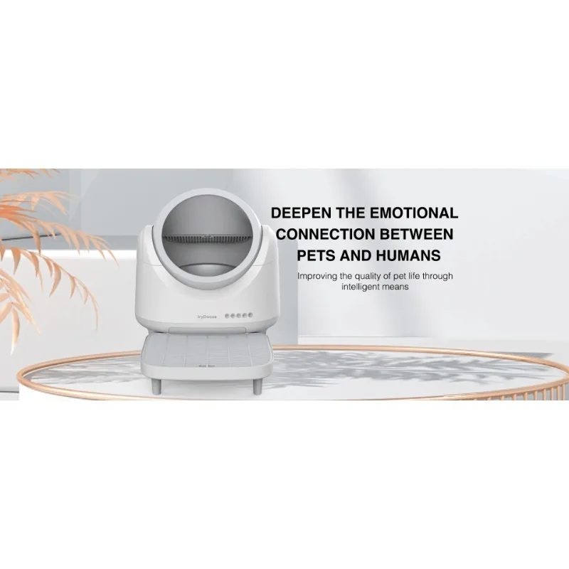 IRYDOOZE Deodorizatic Automatic Smart Cat Litter Box Open Design Large Big Intelligent Quiet Self-cleaning Cat Toilet
IRYDOOZE Deodorizatic Automatic Smart Cat Litter Box Open Design Large Big Intelligent Quiet Self-cleaning Cat Toilet