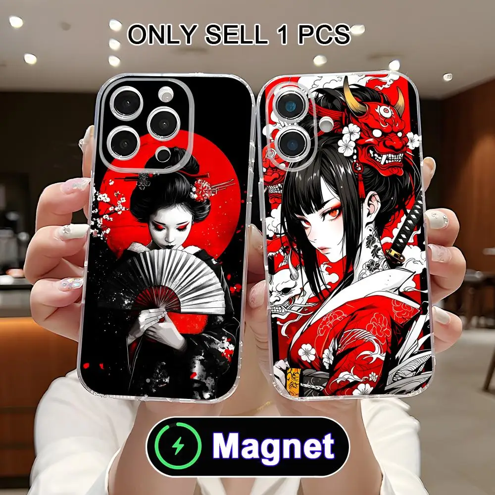 Geisha Tattoos Phone Case for iPhone 17 16 15 14 13 12 11 Air Pro Max Plus Mini Soft TPU Clear Magnet Cover
Geisha Tattoos Phone Case for iPhone 17 16 15 14 13 12 11 Air Pro Max Plus Mini Soft TPU Clear Magnet Cover