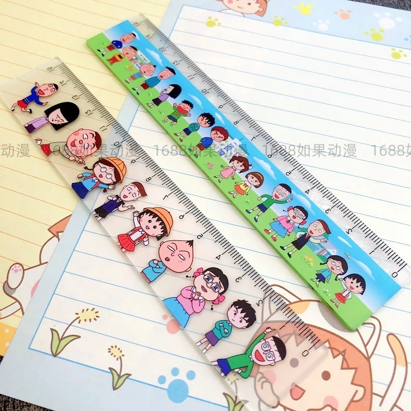 Cartoon 15Cm Chibi Maruko-Chan ruler Small and cute Student Scale Office learning Transparent ruler Gift For Children
Cartoon 15Cm Chibi Maruko-Chan ruler Small and cute Student Scale Office learning Transparent ruler Gift For Children