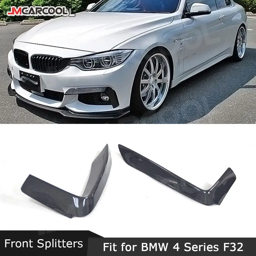 Carbon Fiber/FRP Front Bumper Fog Lamp Cover Splitters Canards Fins Accessorise for BMW 4 Series F32 F33 F36 M Sport 2013-2018
Carbon Fiber/FRP Front Bumper Fog Lamp Cover Splitters Canards Fins Accessorise for BMW 4 Series F32 F33 F36 M Sport 2013-2018
