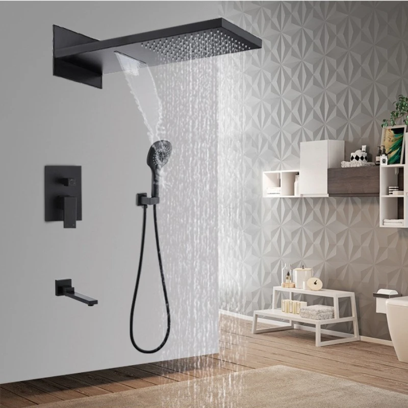 Copper Shower Trim System Wall Mounted Leak Proof Shower System Heat Resistant PVC Copper Core Hose Rust Proof Household Use
Copper Shower Trim System Wall Mounted Leak Proof Shower System Heat Resistant PVC Copper Core Hose Rust Proof Household Use