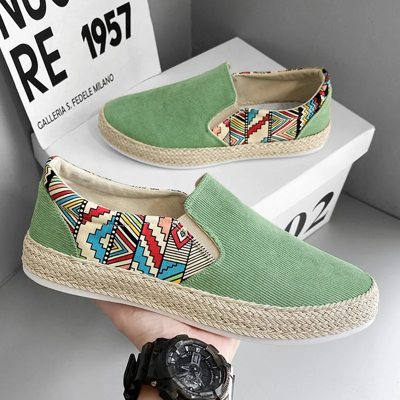 Men's Casual Shoes Summer Canvas Deck Shoes Lightweight Breathable Slip-On Fisher Style Free Shipping
Men's Casual Shoes Summer Canvas Deck Shoes Lightweight Breathable Slip-On Fisher Style Free Shipping