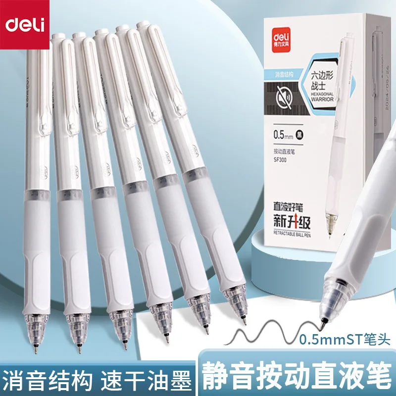 Custom. Sf300 Hexagonal All-around Roller Ball Pen 0.5mm Double Bead St Pen Student Mute Press Black Pen
Custom. Sf300 Hexagonal All-around Roller Ball Pen 0.5mm Double Bead St Pen Student Mute Press Black Pen