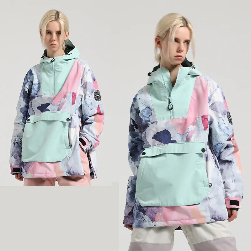 New Loose Hooded Thermal Ski Jacket Women Windproof Breathable Skiing Suit Coat Waterproof Wear Resistant Snowboard Clothes Men
New Loose Hooded Thermal Ski Jacket Women Windproof Breathable Skiing Suit Coat Waterproof Wear Resistant Snowboard Clothes Men