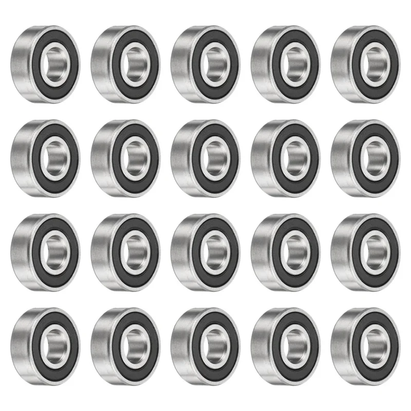 20Pcs 696RS Deep Ball Bearings 6x15x5mm High Carbon Steel Double Sealed Bearings for Electric Motor, Home Appliances,
20Pcs 696RS Deep Ball Bearings 6x15x5mm High Carbon Steel Double Sealed Bearings for Electric Motor, Home Appliances,