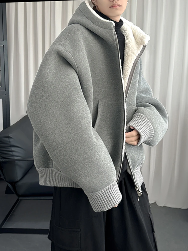 Двусторонняя утепленная хлопковая куртка с капюшоном на флисовой подкладке, мужская зимняя повседневная свободная куртка в стиле ретро для пар, американский стиль
Двусторонняя утепленная хлопковая куртка с капюшоном на флисовой подкладке, мужская зимняя повседневная свободная куртка в стиле ретро для пар, американский стиль