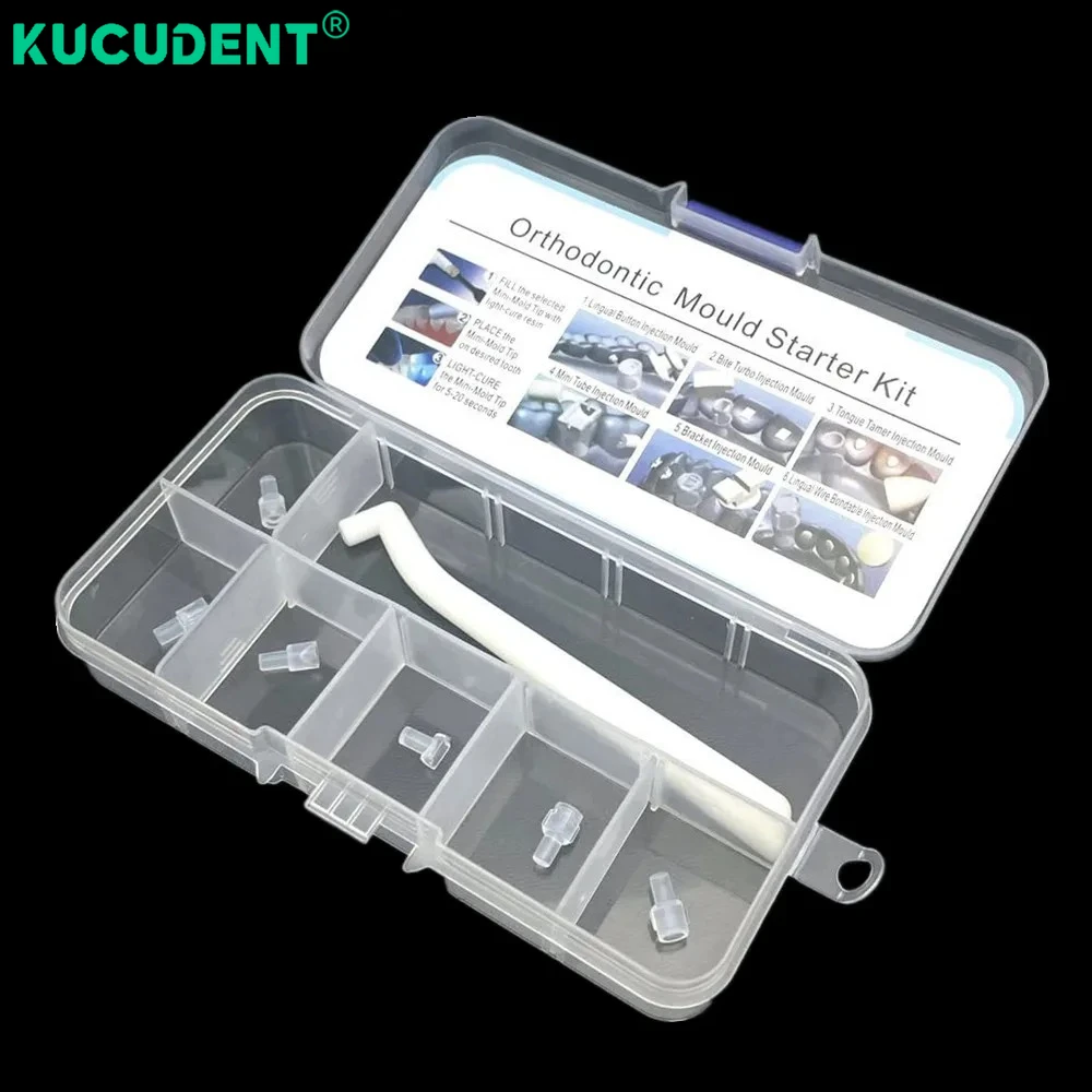 6Pcs/Set Dental Orthodontic Accessories Injection Mould Mini Ortho Forming Mold Button Bracket Starter Kit Dentistry Lab Tools
6Pcs/Set Dental Orthodontic Accessories Injection Mould Mini Ortho Forming Mold Button Bracket Starter Kit Dentistry Lab Tools