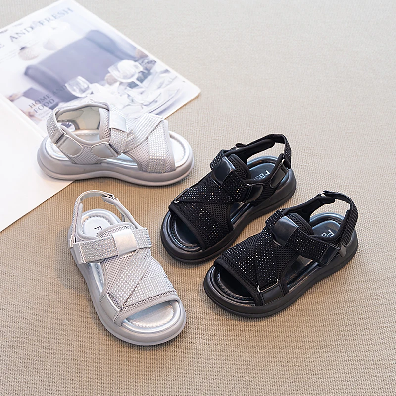Girls Platform Sandals Summer New Kids Mesh Beach Sandals Open-toe Causal Children's Fashion School Sandals Breathable Simple
Girls Platform Sandals Summer New Kids Mesh Beach Sandals Open-toe Causal Children's Fashion School Sandals Breathable Simple