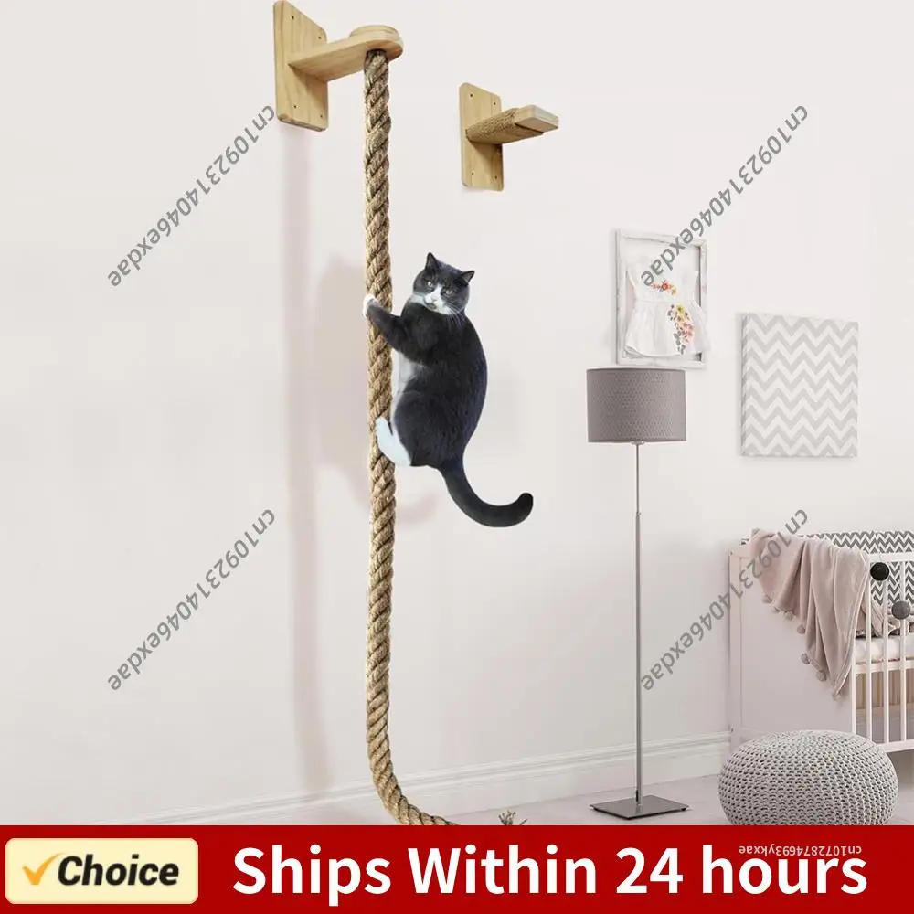 Cat Climbing Rope Wear Resist Thickened Sisal Rope Reusable Wall Mounted Rope for Cat Furniture Scratcher Play Equipment
Cat Climbing Rope Wear Resist Thickened Sisal Rope Reusable Wall Mounted Rope for Cat Furniture Scratcher Play Equipment