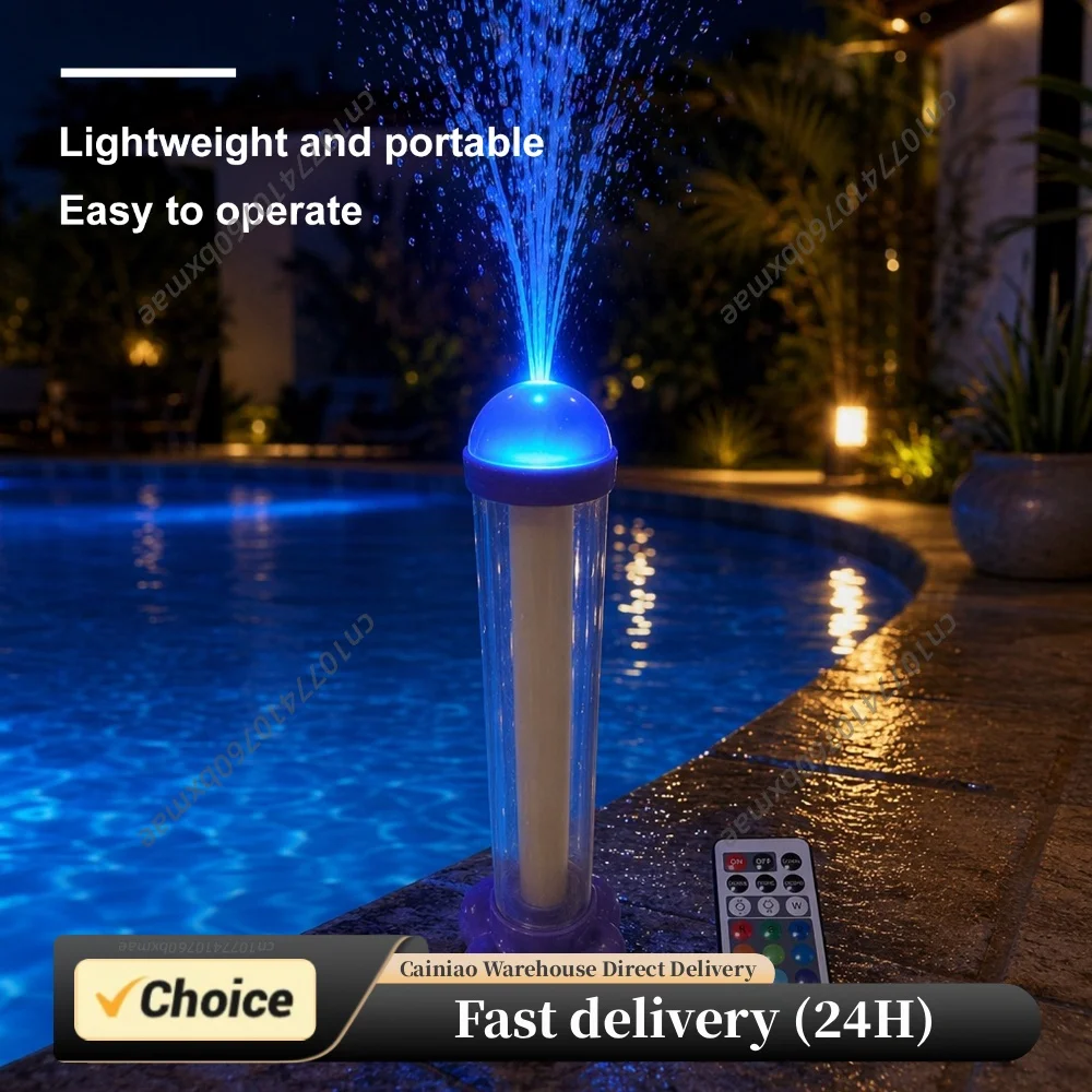 LED Glowing Rainbow Water Blaster Pops Like Magic Creativity Squirt Water Blaster Guns for Pool Party Outdoor Summer Water Games
LED Glowing Rainbow Water Blaster Pops Like Magic Creativity Squirt Water Blaster Guns for Pool Party Outdoor Summer Water Games
