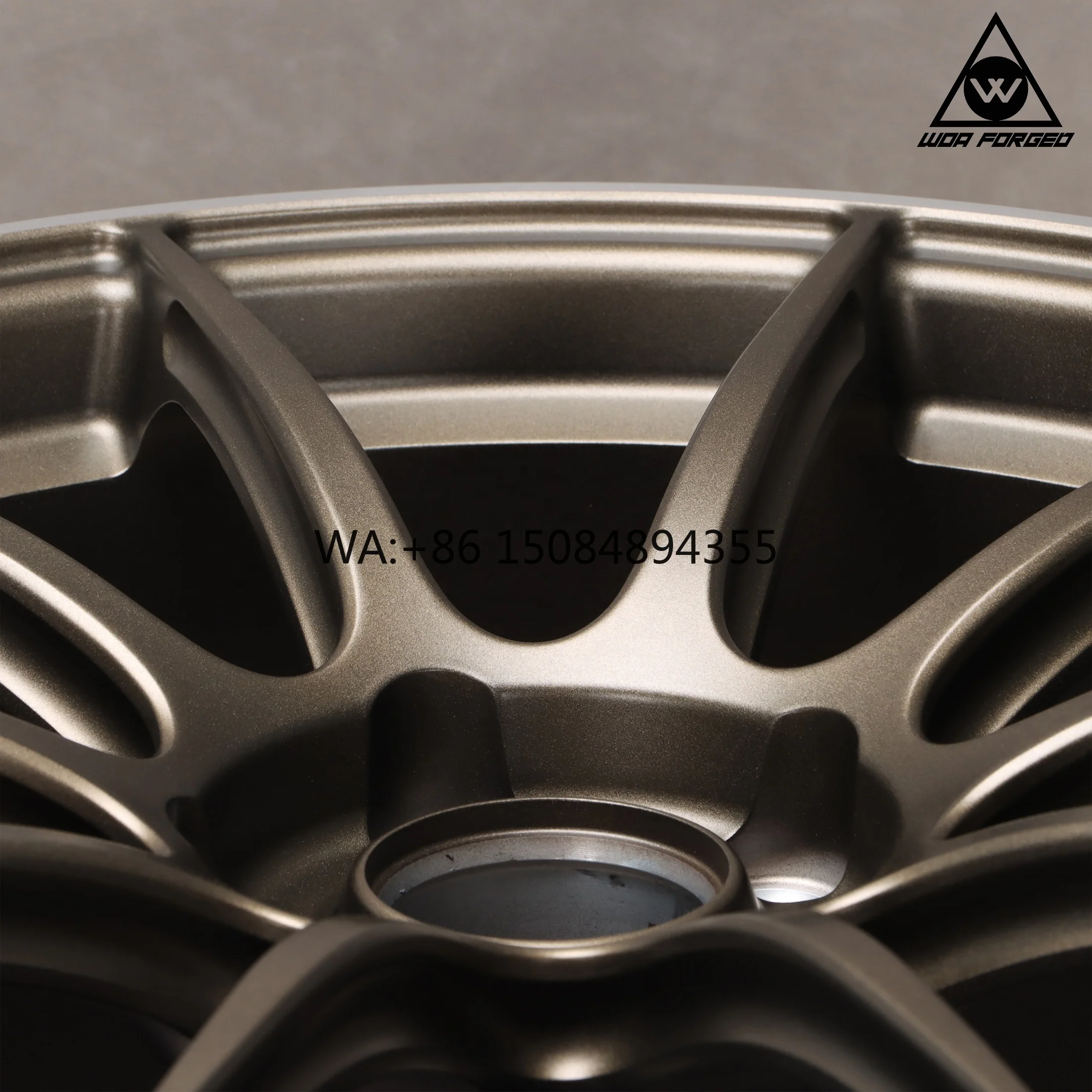 Matte bronze monoblock forged wheels multi spoke design for premium car upgrade and retrofit
Matte bronze monoblock forged wheels multi spoke design for premium car upgrade and retrofit
