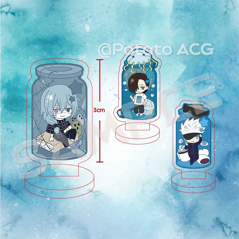 Jujutsu Kaisen Acrylic Stand Figure Gojo Satoru Itadori Yuji Anime Peripherals Originality Modeling Mini Desktop Ornament New
Jujutsu Kaisen Acrylic Stand Figure Gojo Satoru Itadori Yuji Anime Peripherals Originality Modeling Mini Desktop Ornament New