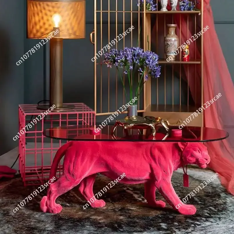 Luxury Leopard Coffee Tables Furniture Living Room Central Tv Sofa Side Table Creative Design Large Floor Decoration Sculpture
Luxury Leopard Coffee Tables Furniture Living Room Central Tv Sofa Side Table Creative Design Large Floor Decoration Sculpture