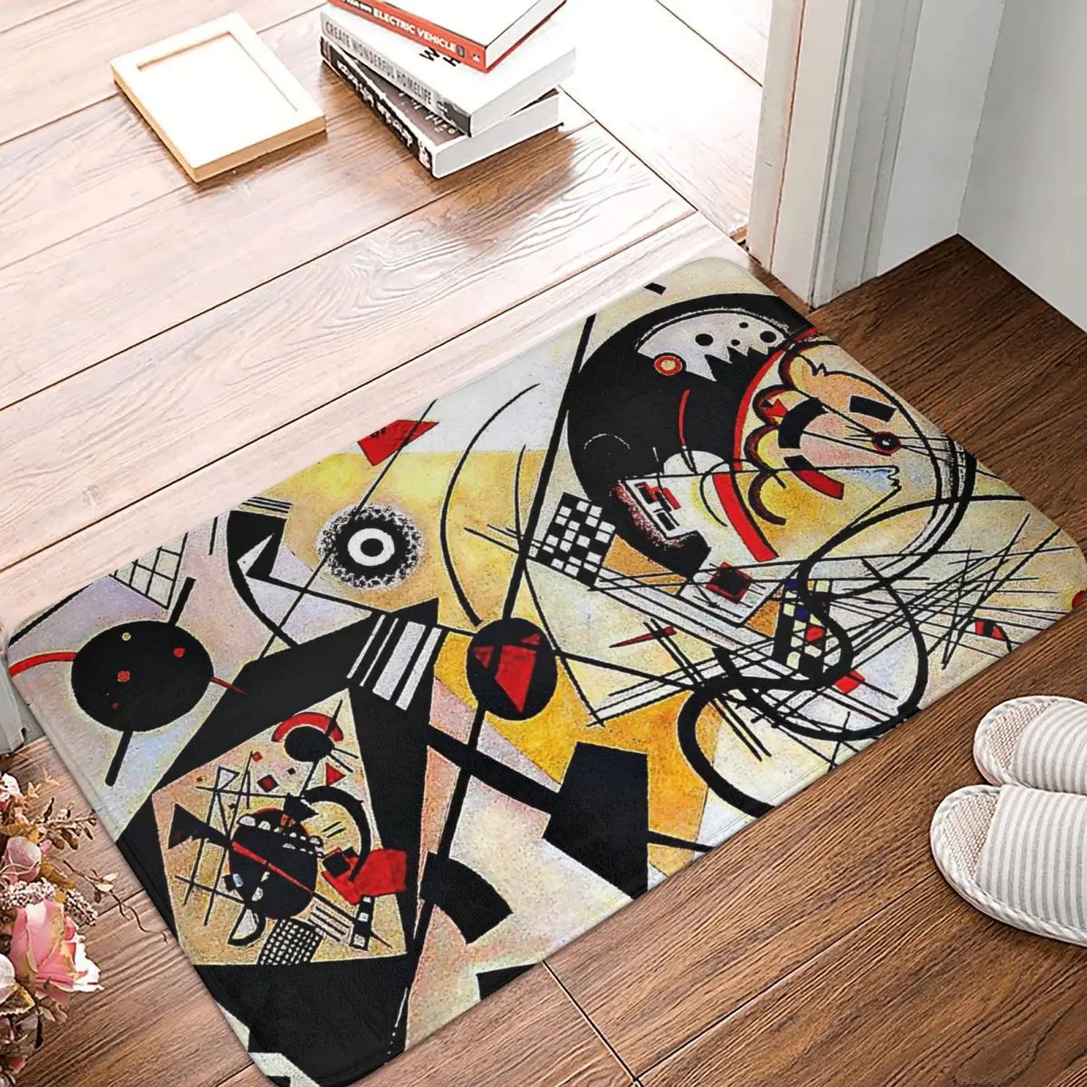 Напольный коврик Kandinsky, коврик для ног, коврик для ванной, нескользящий коврик для туалета, балкона, Прочный моющийся
Напольный коврик Kandinsky, коврик для ног, коврик для ванной, нескользящий коврик для туалета, балкона, Прочный моющийся