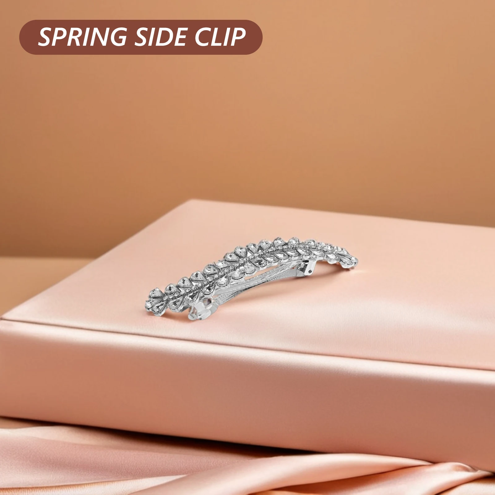 Hair Accessories Fashion Rhinestone Alloy Clip Women Girls Vintage Bridal Spring Side Claw Hairclip Metal Barrettes
Hair Accessories Fashion Rhinestone Alloy Clip Women Girls Vintage Bridal Spring Side Claw Hairclip Metal Barrettes