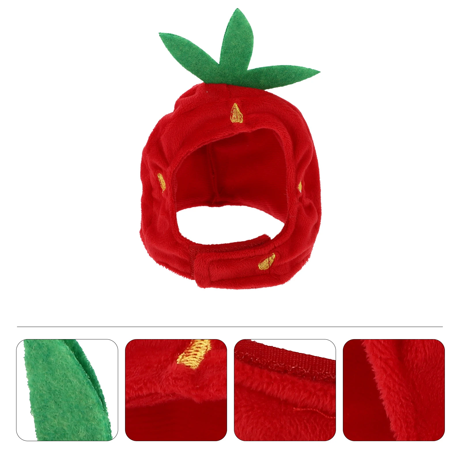 Strawberry Hat Costume Pet Headgear Cat Headwear Mini Small Dog Short Cute Dress up Accessories
Strawberry Hat Costume Pet Headgear Cat Headwear Mini Small Dog Short Cute Dress up Accessories