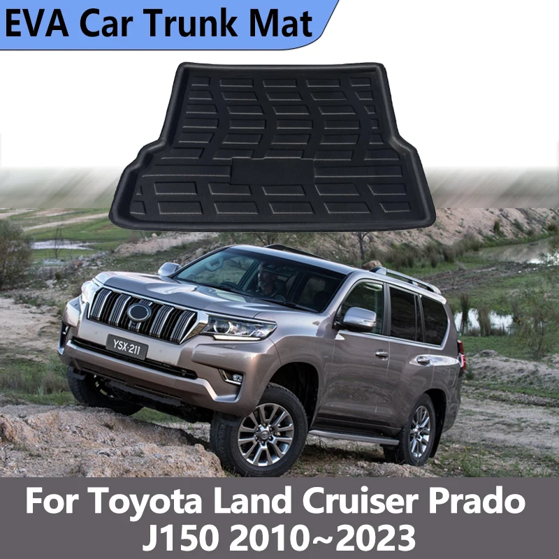 Для Toyota Land Cruiser Prado J150 аксессуары 7 мест 2010 ~ 2023 2020 коврик в багажник автомобиля из ЭВА грузовой водонепроницаемый ковер авто коврик для хранения
Для Toyota Land Cruiser Prado J150 аксессуары 7 мест 2010 ~ 2023 2020 коврик в багажник автомобиля из ЭВА грузовой водонепроницаемый ковер авто коврик для хранения