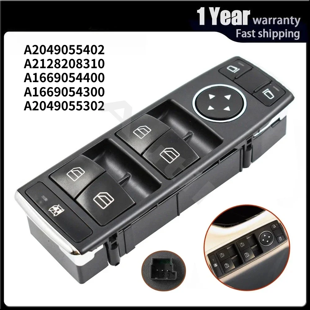 A2049055302 2049055302 Front Left Window Control Switch for Mercedes W204 W212 C E Class S212 C250 C300 C350 C63 E350 E550 E250
A2049055302 2049055302 Front Left Window Control Switch for Mercedes W204 W212 C E Class S212 C250 C300 C350 C63 E350 E550 E250