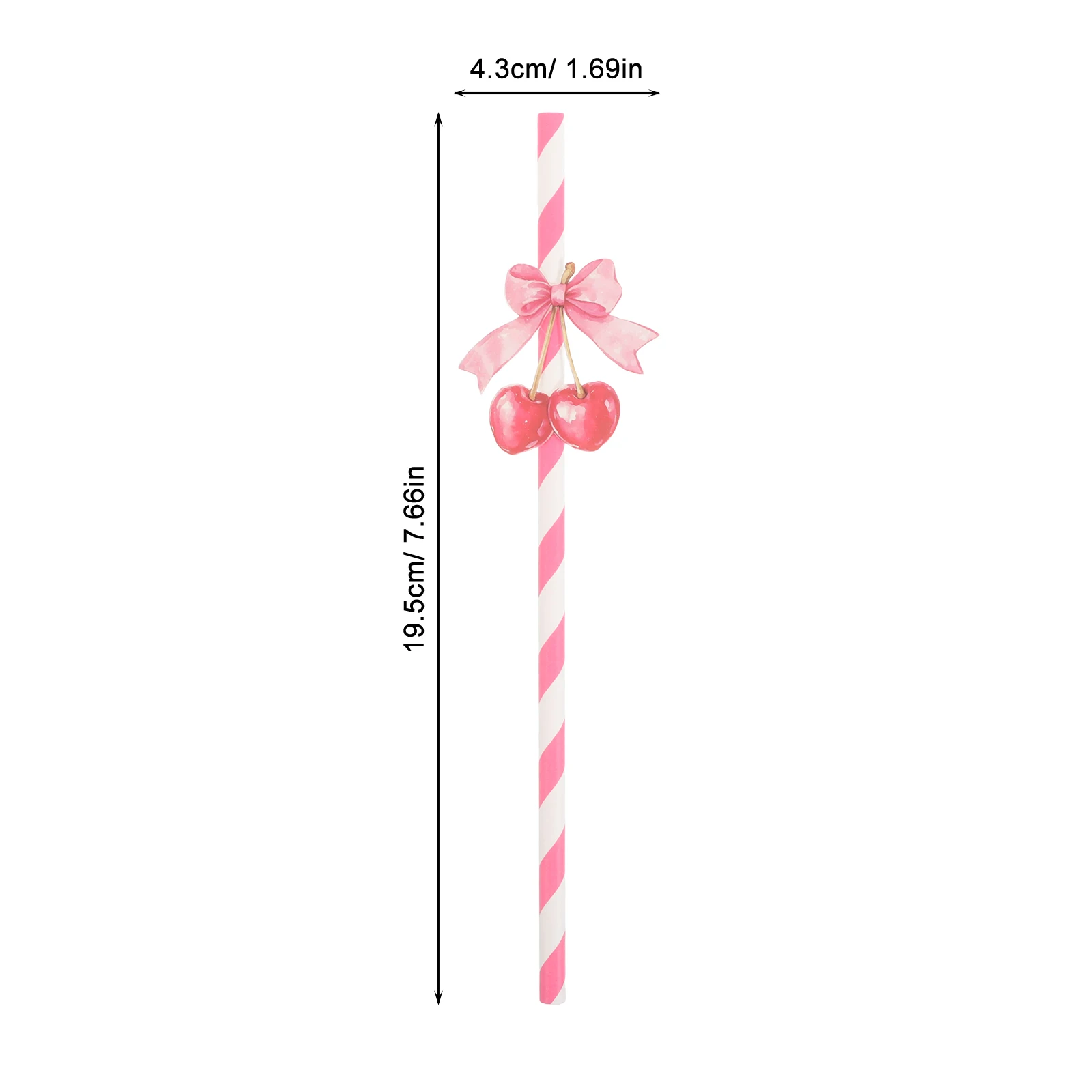 50pcs Cherry Shaped Paper Straws Decorative Summer Birthday Party Cute Disposable Colored Straws Drinking Straw
50pcs Cherry Shaped Paper Straws Decorative Summer Birthday Party Cute Disposable Colored Straws Drinking Straw