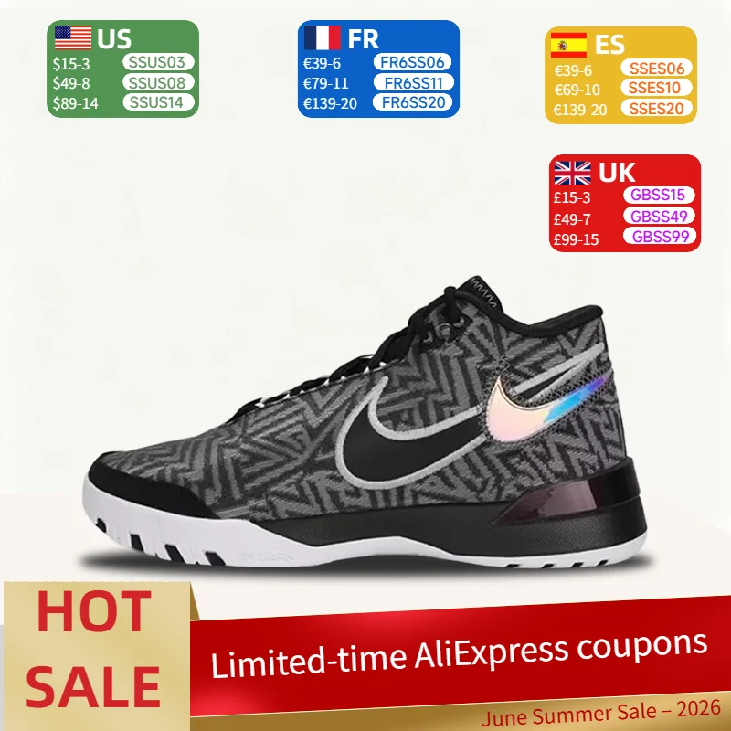 Nike LeBron NXXT Fashionable and Versatile High-Quality Wear-resistant Low-top Basketball Shoes for Men - Black HF0711-004
Nike LeBron NXXT Fashionable and Versatile High-Quality Wear-resistant Low-top Basketball Shoes for Men - Black HF0711-004