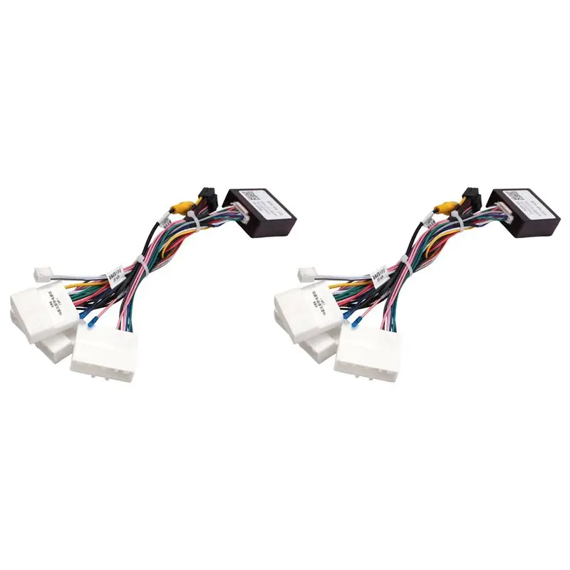 2X Car Android Stereo 16PIN Power Wiring Harness Cable Adapter With Canbus Box For Renault Dacia Duster /Arkana /XM3-N30R
2X Car Android Stereo 16PIN Power Wiring Harness Cable Adapter With Canbus Box For Renault Dacia Duster /Arkana /XM3-N30R