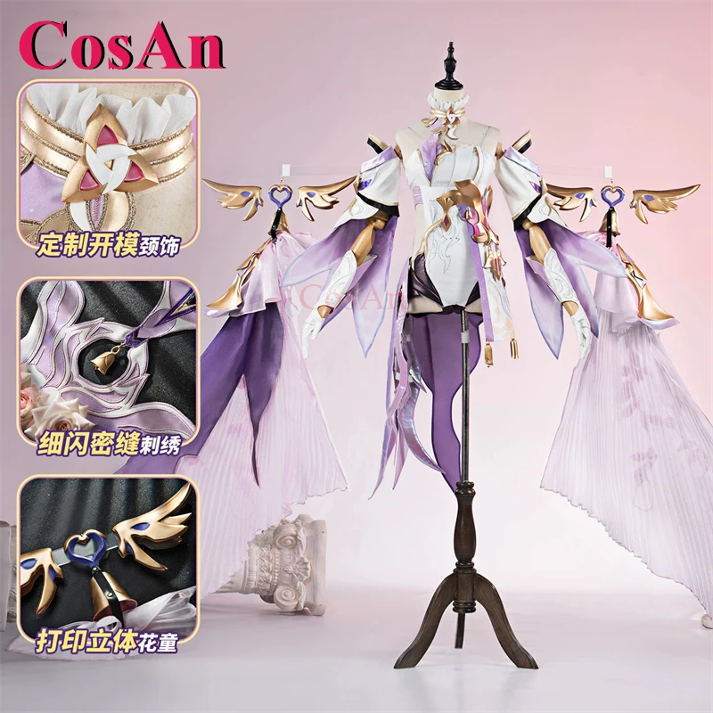 CosAn Game Honkai Impact 3 Elysia Cosplay Costumes Herrscher Of Human: Ego Sweet Elegant Formal Dress V2.0 Role Play Clothing
CosAn Game Honkai Impact 3 Elysia Cosplay Costumes Herrscher Of Human: Ego Sweet Elegant Formal Dress V2.0 Role Play Clothing