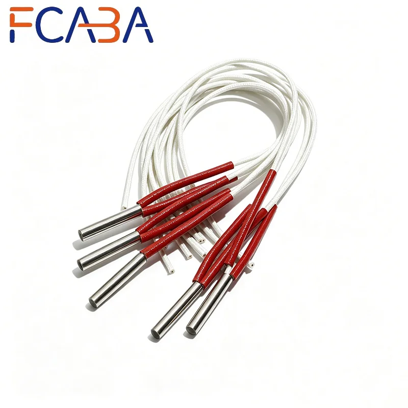 FCABA 9mm Diameter 25~80mm Length 70W~200W 304 Stainless Steel Single End Cartridge Heater Element 110V/220V/380V 5pcs/lot
FCABA 9mm Diameter 25~80mm Length 70W~200W 304 Stainless Steel Single End Cartridge Heater Element 110V/220V/380V 5pcs/lot
