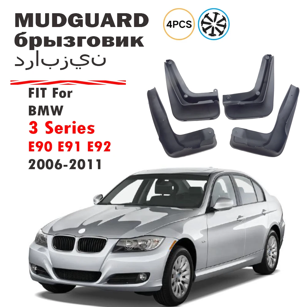 2006 2007 2008 2009 2010 2011 For BMW 3 series E90 E91 E92 Mudguard Fender Mud Flap Guards Splash Mudflaps Car Accessories 4pcs
2006 2007 2008 2009 2010 2011 For BMW 3 series E90 E91 E92 Mudguard Fender Mud Flap Guards Splash Mudflaps Car Accessories 4pcs