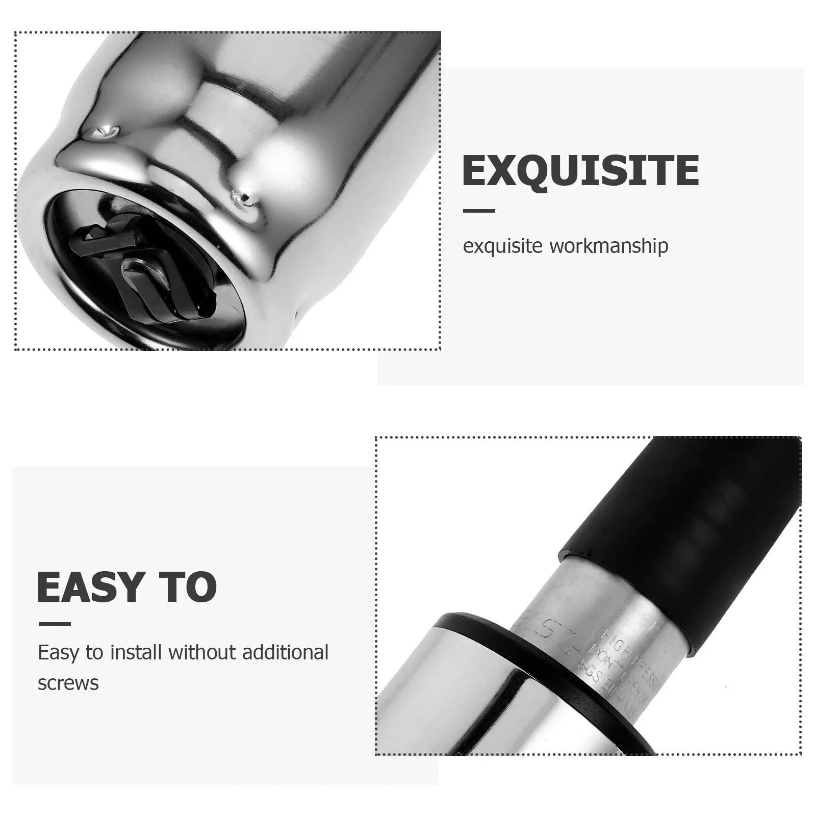 Strengthened Stainless Steel Gas Cylinder for Office Parts Heavy Duty Hydraulic Lift Silent Smooth Extended Length Work Gaming
Strengthened Stainless Steel Gas Cylinder for Office Parts Heavy Duty Hydraulic Lift Silent Smooth Extended Length Work Gaming