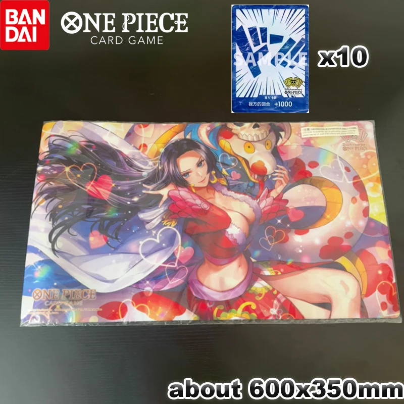 Hot Bandai Official One Piece Card Game 2nd Anniversary Set Boa Hancock Playmat + DON!! Cards Anime Collectible Gift Toy
Hot Bandai Official One Piece Card Game 2nd Anniversary Set Boa Hancock Playmat + DON!! Cards Anime Collectible Gift Toy
