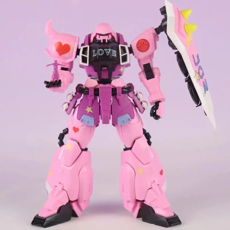 MG 1/100 MS-03 Pink ZAKU Meer Campbell Vocal Concert Edition Assemble Mecha Model Action Figures Children'S Toys Decorative Gift
MG 1/100 MS-03 Pink ZAKU Meer Campbell Vocal Concert Edition Assemble Mecha Model Action Figures Children'S Toys Decorative Gift