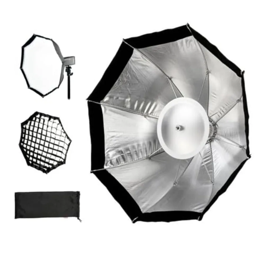 Multi-Functional Softbox 48cm Umbrella Softbox for AD360II AD200 AD200Pro AD200Pro II AD200 Pro II
Multi-Functional Softbox 48cm Umbrella Softbox for AD360II AD200 AD200Pro AD200Pro II AD200 Pro II