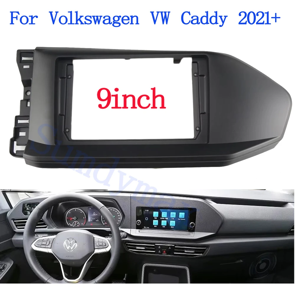 2 Din 9 Inchs Car Radio Installation DVD GPS Mp5 Plastic Fascia Panel Frame for Volkswagen VW CADDY 2021 + Dash Mount Kit
2 Din 9 Inchs Car Radio Installation DVD GPS Mp5 Plastic Fascia Panel Frame for Volkswagen VW CADDY 2021 + Dash Mount Kit