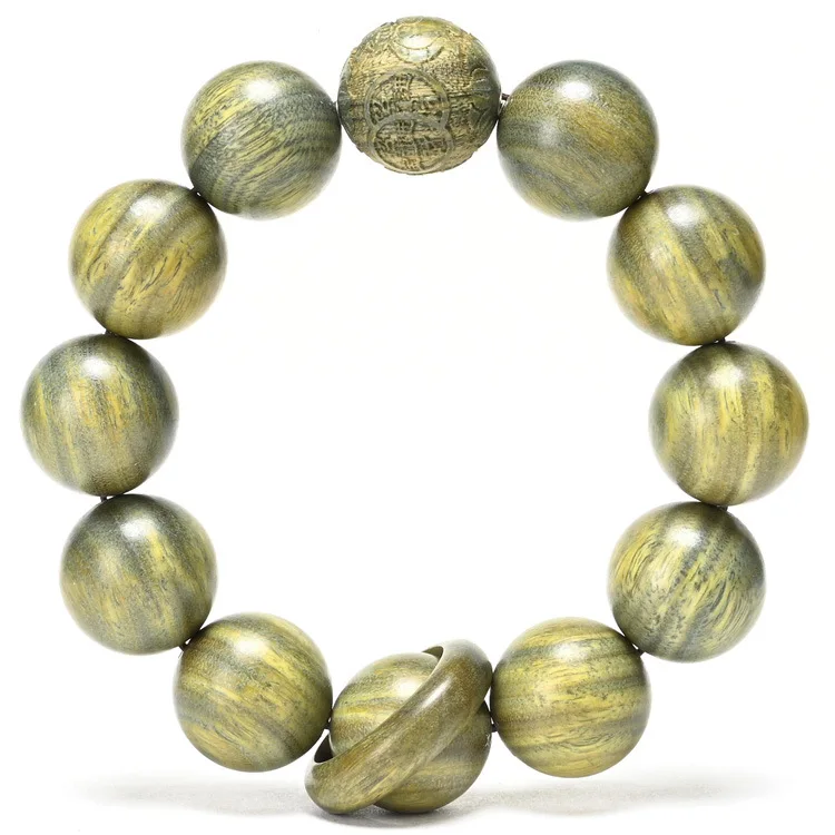 Carved Green Sandalwood Buddhist Bead Bracelets with 2026 Running Rings Couple Bracelets Gifts
Carved Green Sandalwood Buddhist Bead Bracelets with 2026 Running Rings Couple Bracelets Gifts