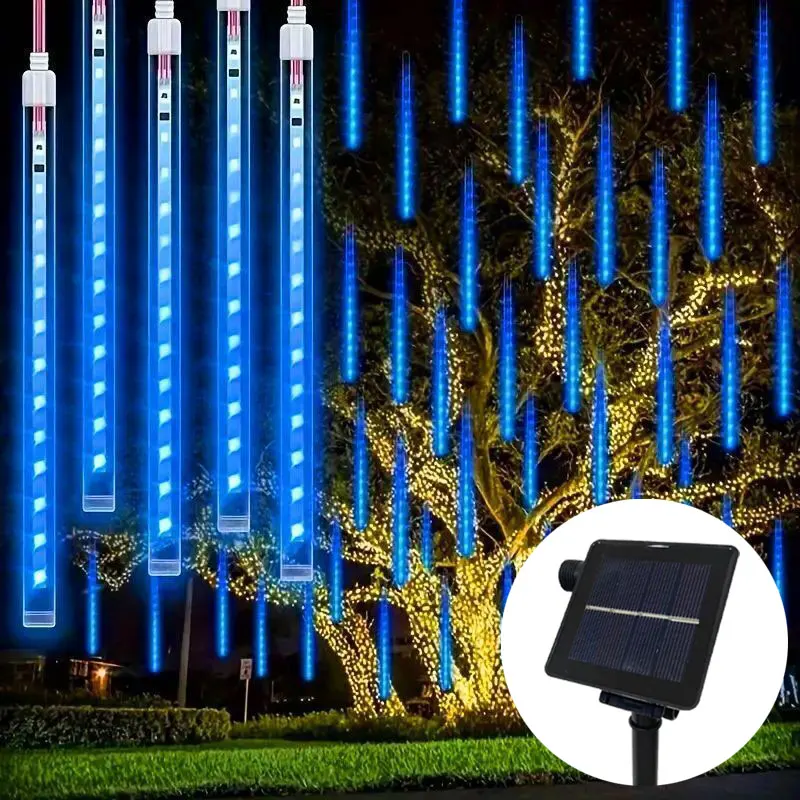 30/50cm Festoon LED Fairy Meteor Shower Light String Garden Outdoor Solar Garland Lamp Summer Camping Wedding Party Decoration
30/50cm Festoon LED Fairy Meteor Shower Light String Garden Outdoor Solar Garland Lamp Summer Camping Wedding Party Decoration