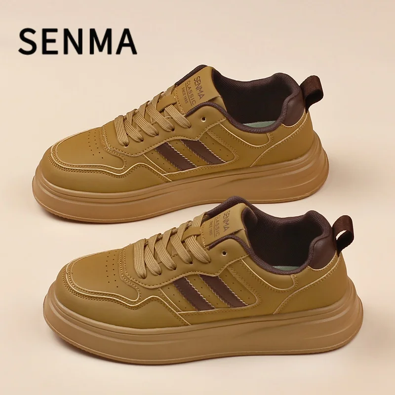 SENMA Unisex Casual Sneakers Skate Shoes Men's / Women's Sneakers Student Thick-soled Sports Casual Shoes Men White Sneakers
SENMA Unisex Casual Sneakers Skate Shoes Men's / Women's Sneakers Student Thick-soled Sports Casual Shoes Men White Sneakers