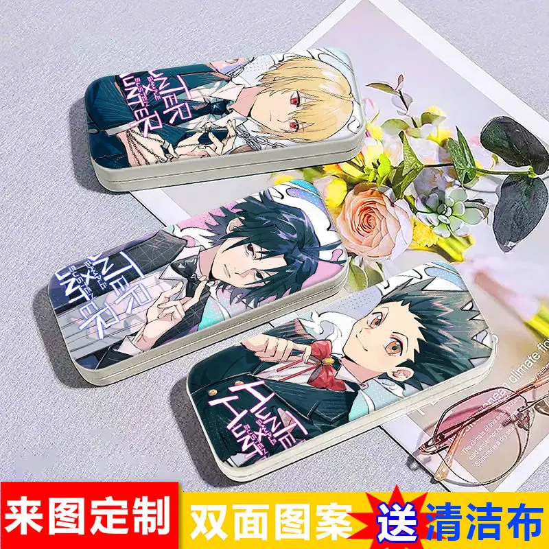 HUNTER Killua glasses case, cute cartoon personality, fashion children's lightweight and drop-proof storage box, holiday gift
HUNTER Killua glasses case, cute cartoon personality, fashion children's lightweight and drop-proof storage box, holiday gift
