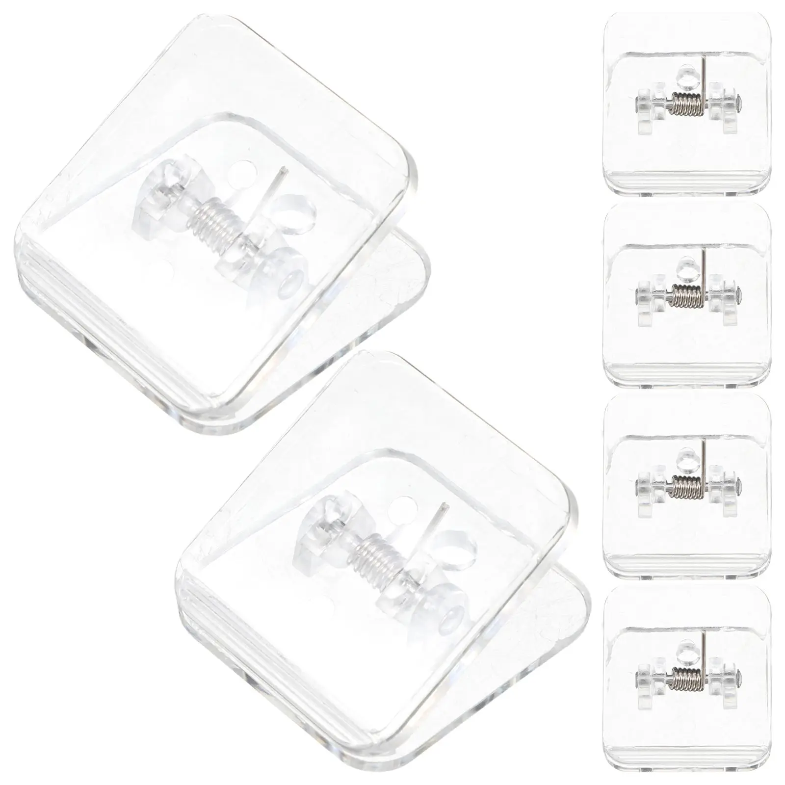 6pcs Puppy Pad Holder Transparent with Adhesive Backing Wall Floor Dog Potty Training Indoor Pee Pad Clip System Pet Toilet
6pcs Puppy Pad Holder Transparent with Adhesive Backing Wall Floor Dog Potty Training Indoor Pee Pad Clip System Pet Toilet
