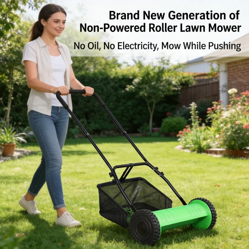 New 12 Inch Manual Push Lawn Mower Multifunctional Villa Garden Grass Cutter
New 12 Inch Manual Push Lawn Mower Multifunctional Villa Garden Grass Cutter