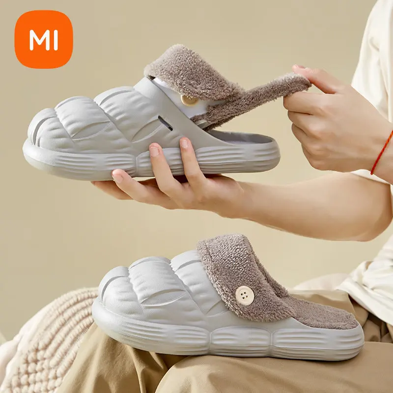Зимние теплые тапочки Xiaomi Youpin, меховые тапочки для мужчин и женщин, плюшевые тапочки, водонепроницаемые Нескользящие домашние Повседневные тапочки
Зимние теплые тапочки Xiaomi Youpin, меховые тапочки для мужчин и женщин, плюшевые тапочки, водонепроницаемые Нескользящие домашние Повседневные тапочки