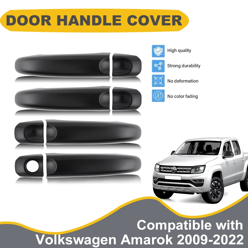 Door Handle Cover For Volkswagen Amarok V6 2009-2022 With Keyhole Protector Covers ABS Matte Black Car Exterior Accessories
Door Handle Cover For Volkswagen Amarok V6 2009-2022 With Keyhole Protector Covers ABS Matte Black Car Exterior Accessories