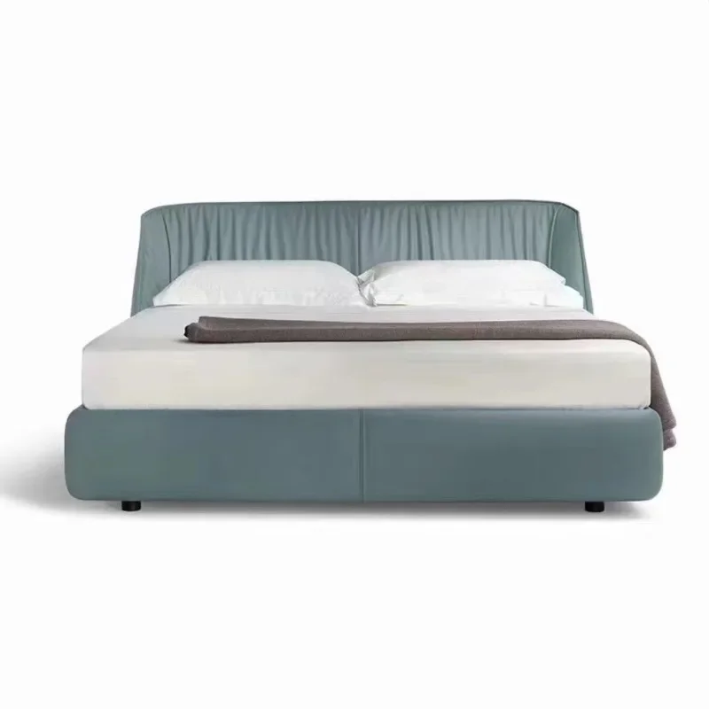 leather master bedroom high-end design bed modern minimalist leather bed
leather master bedroom high-end design bed modern minimalist leather bed