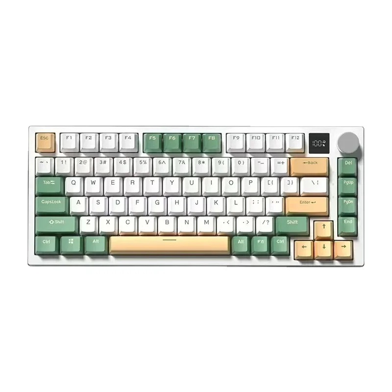 New Arrival Professional 81 Key LED Backlit Mechanical Gaming Keyboard USB Wired 75 Percent Wireless Charger Desktop USB Type-c
New Arrival Professional 81 Key LED Backlit Mechanical Gaming Keyboard USB Wired 75 Percent Wireless Charger Desktop USB Type-c
